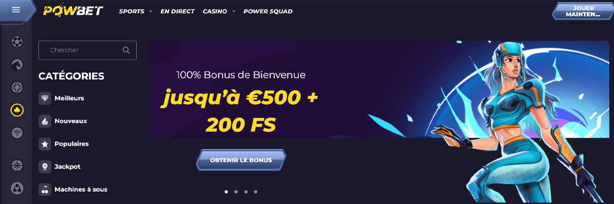 Powbet Page