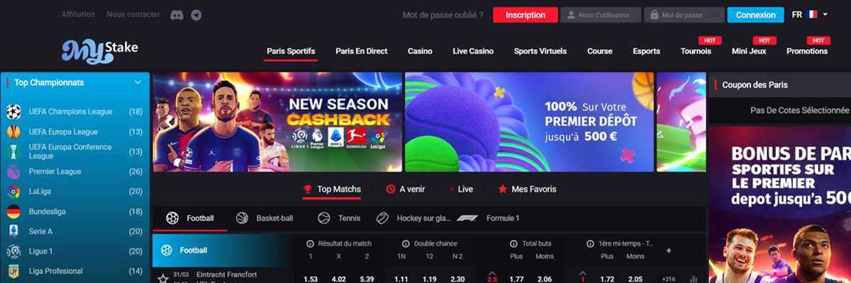 MyStake Casino Sports