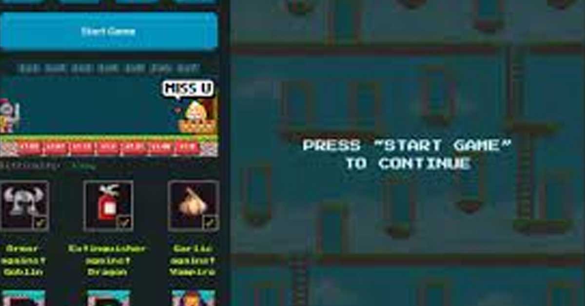 Mini jeu en ligne