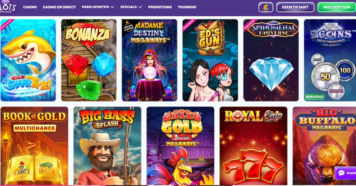 Jeux de casino