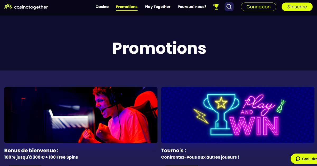 Promotions de casino