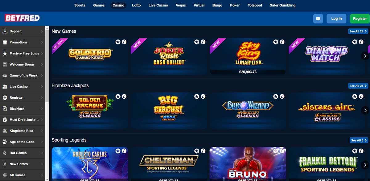 Jeux de casino