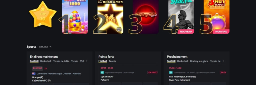 Excitewin Casino en Ligne