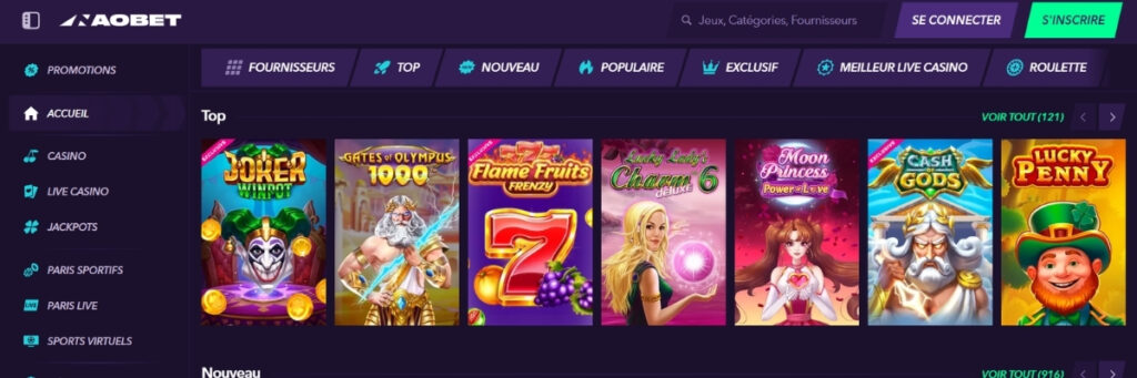 NaoBet Jeux