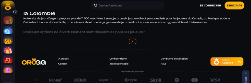 Oro.gg Casino