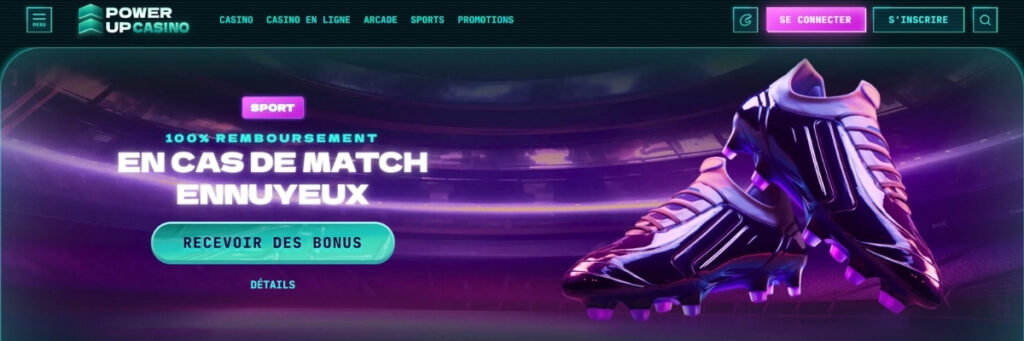 Power up casino sports