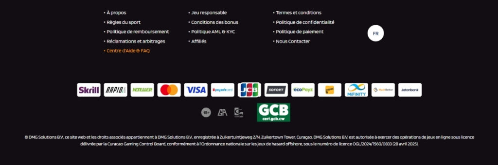 Punterz Cazino en Ligne